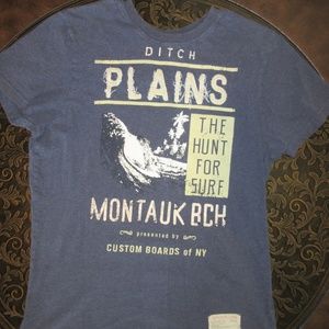 Men's Vintage Style Ditch Plains T-Shirt - Size Sm